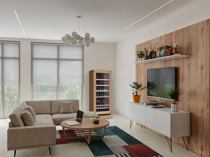 Винный шкаф DOMETIC C101G Wooden Beech в магазине «На диване» в Тюмени  — Выгодная цена