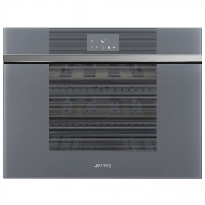 Встраиваемый винный шкаф Smeg CVI118LWS2