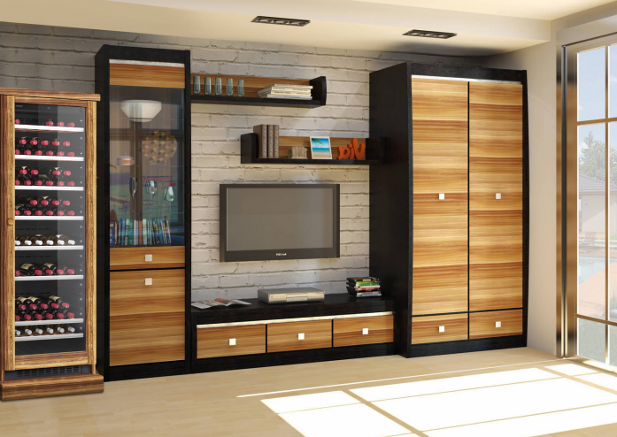 Винный шкаф DOMETIC C125G Wooden Zebrano в магазине «На диване» в Тюмени  — Выгодная цена