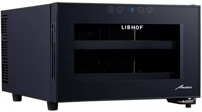 Винный шкаф Libhof AP-8 Black в магазине «На диване» в Тюмени  — Выгодная цена