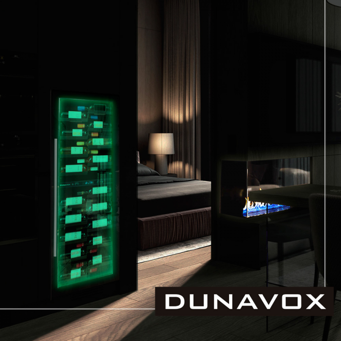 Винный шкаф Dunavox DX-104.375DB в магазине «На диване» в Тюмени  — Выгодная цена