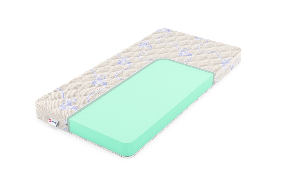 Детский матрас Denwir Baby Springless Eco Foam 10 в магазине «На диване» в Тюмени  — Выгодная цена