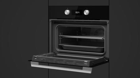 Компактный духовой шкаф Teka HLC 8400 Night River Black в магазине «На диване» в Тюмени  — Выгодная цена